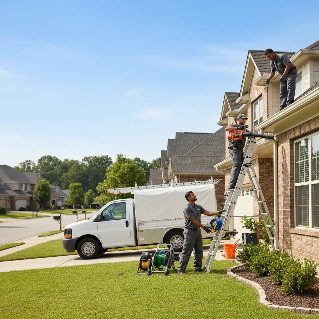 Home Gutter Service in Moreland, GA near me